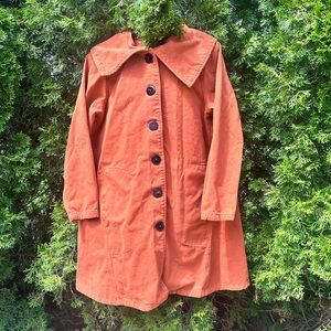 RUST C•M•C colors me cotton swing jacket VINTAGE